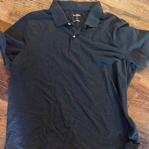 Goodfellow Men's Dark Grey Polo Shirt